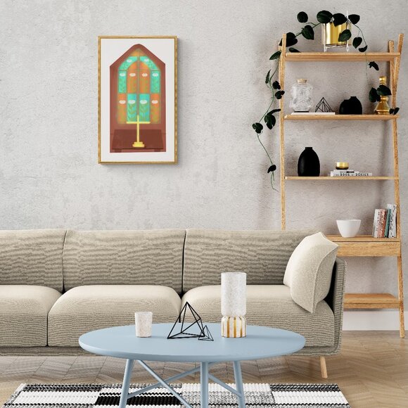 Lent and Ash Wednesday| Christian Art | Wall Decor | Minimalist Digital Prints - Picture 3 of 3